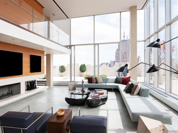 Relaxing apartment bay view